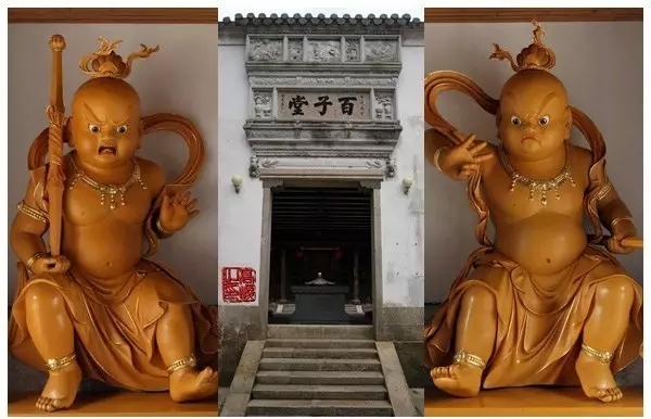 百子堂入口